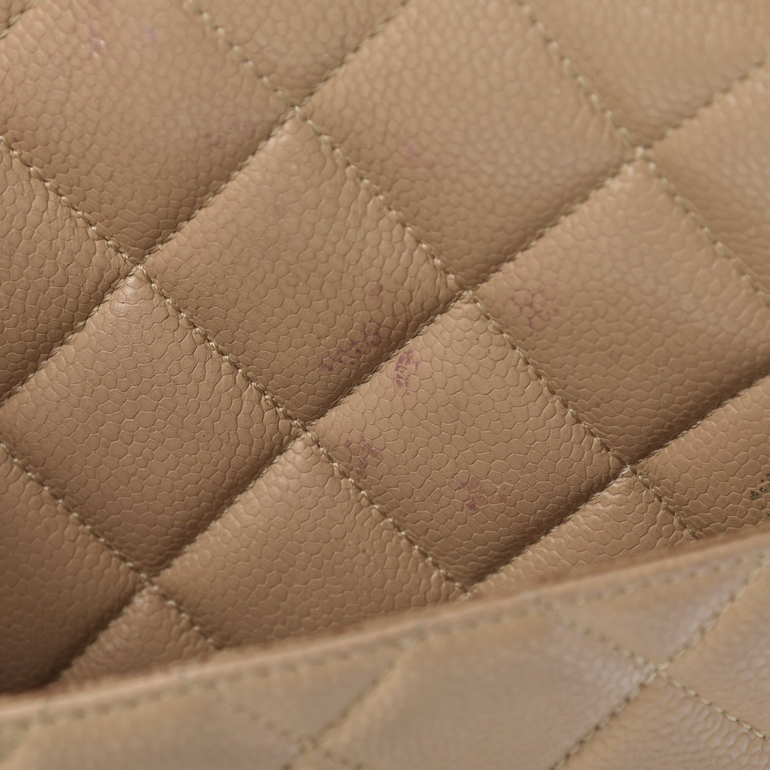 Chanel Caviar Quilted Medallion Tote Beige 13 of 16