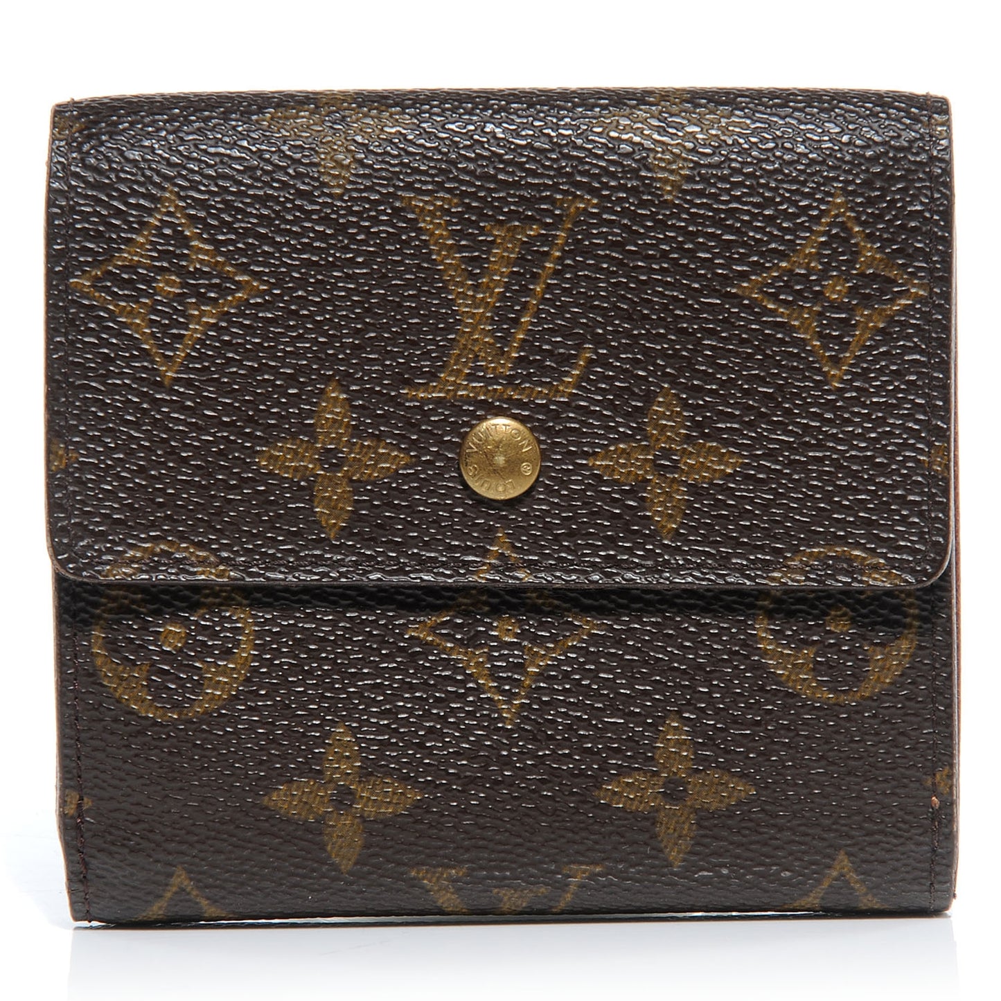 Monogram Porte-Monnaie Billets Cartes Credit Wallet