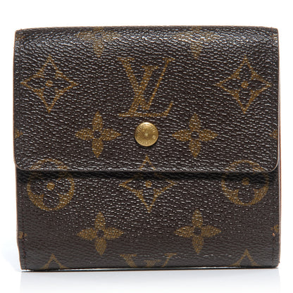 Louis Vuitton Monogram Porte-Monnaie Billets Cartes Credit Wallet 1 of 8