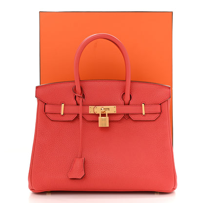 Hermes Togo Birkin 30 Bougainvillea 11 of 11