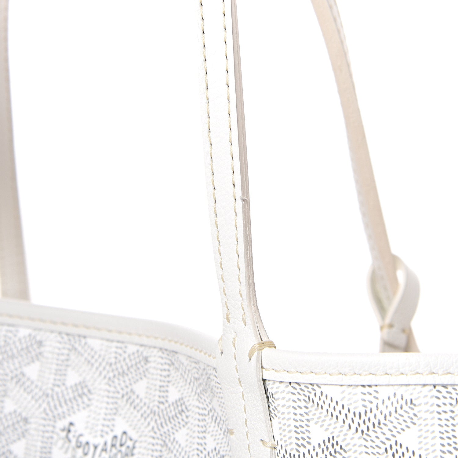 Goyard Goyardine Saint Louis PM White 11 of 11