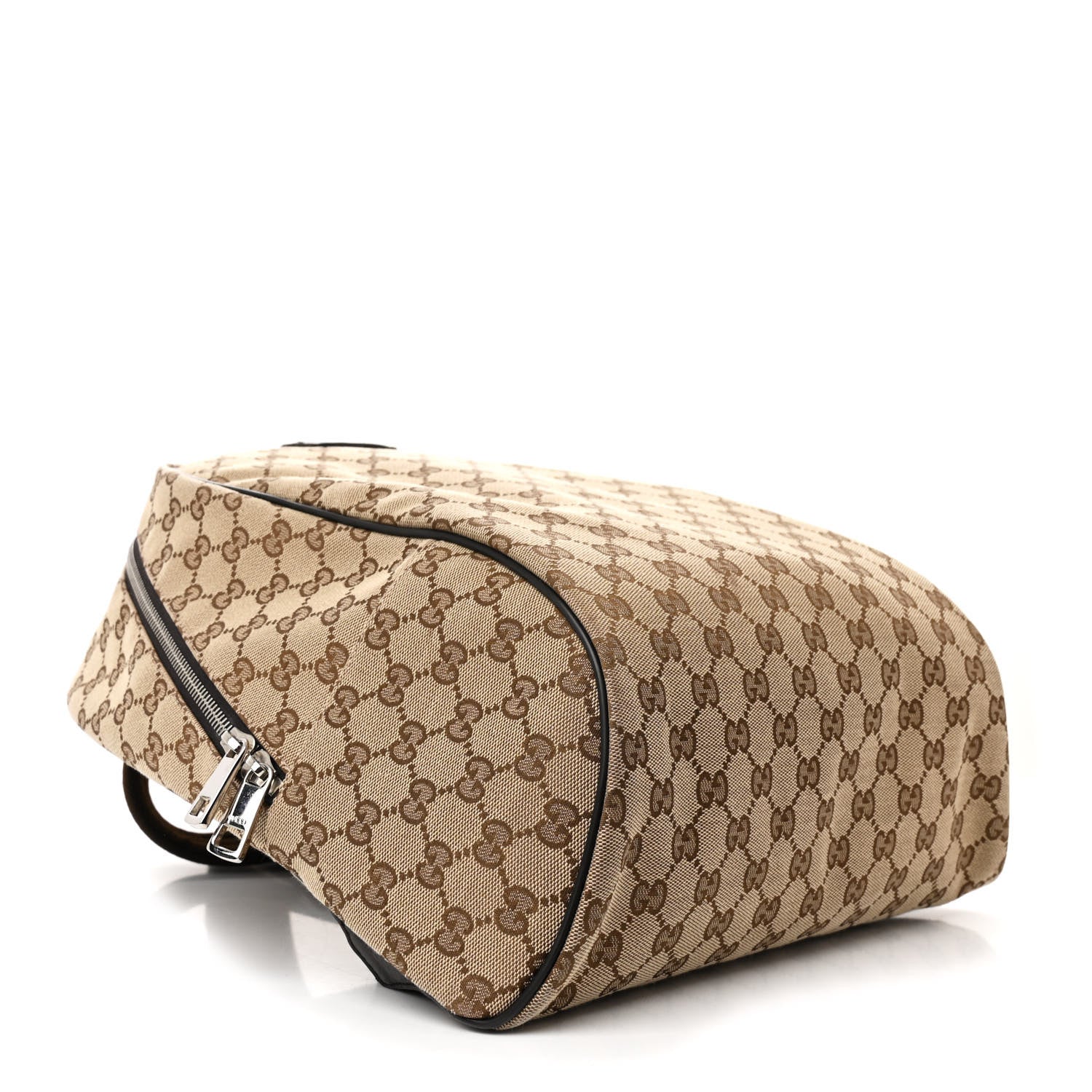 Gucci Monogram Travel Backpack Dark Brown 4 of 11
