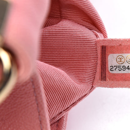 Chanel Caviar Quilted Medium Boy Flap Powder Pink 7 of 11