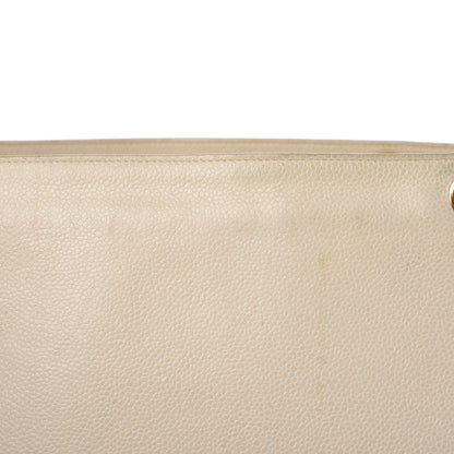 Chanel Caviar CC Shopper Tote Beige Clair 23 of 29