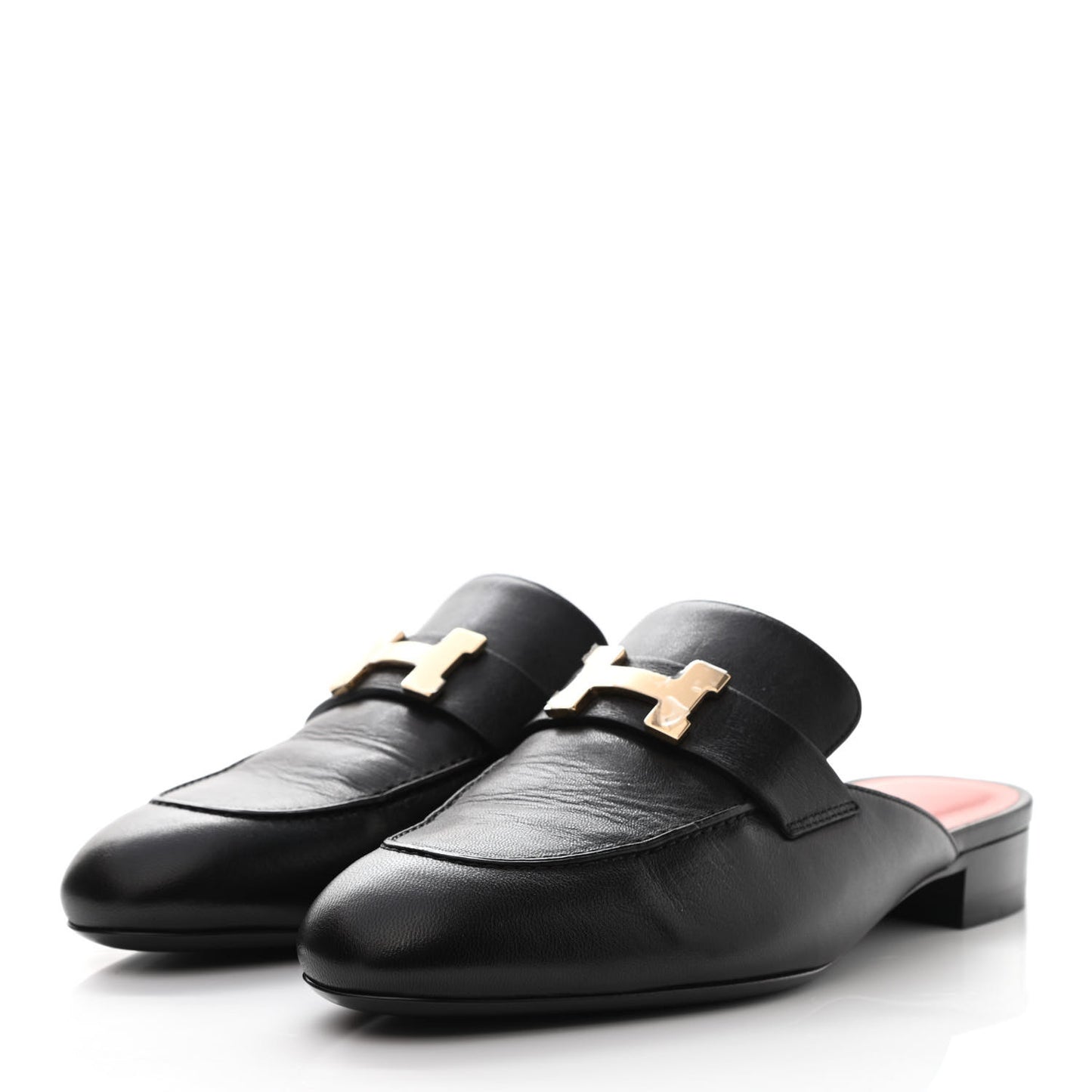 Goatskin Trocadero Mule 37 Black