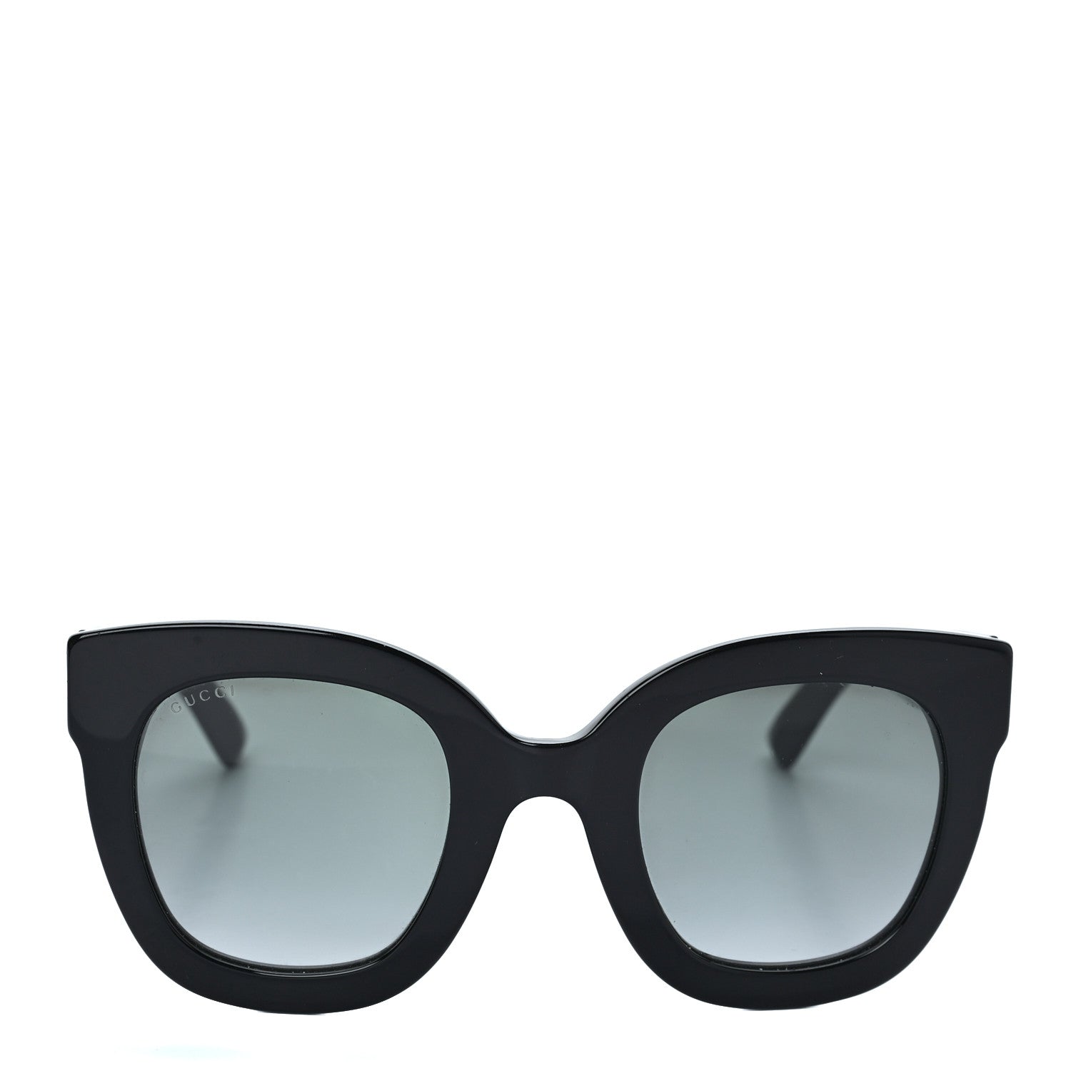 Gucci Acetate Crystal Star Round Frame Sunglasses GG0208S Black 2 of 8