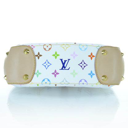 Louis Vuitton Monogram Multicolor Judy PM White 5 of 9