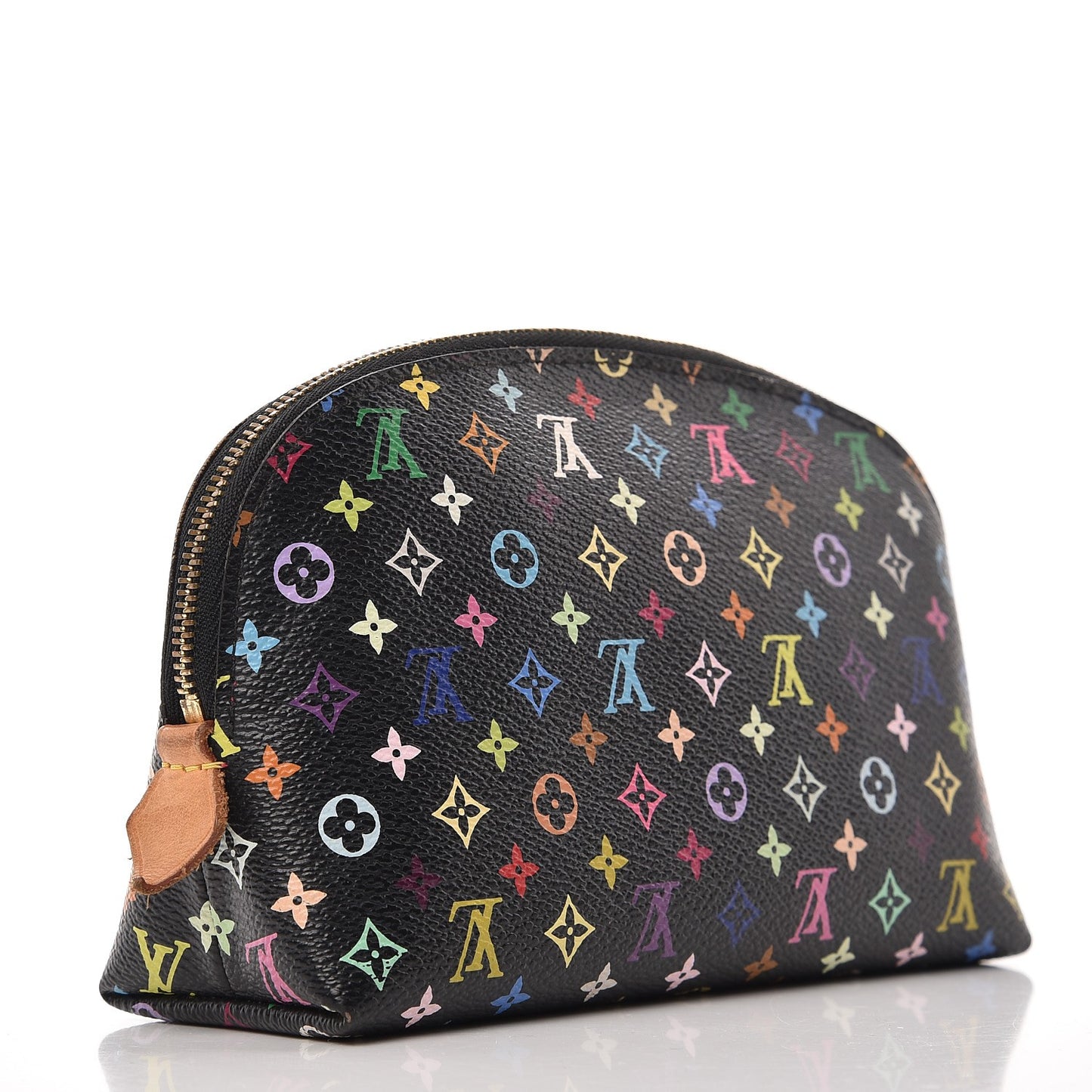 Monogram Multicolor Cosmetic Pouch Black Grenade