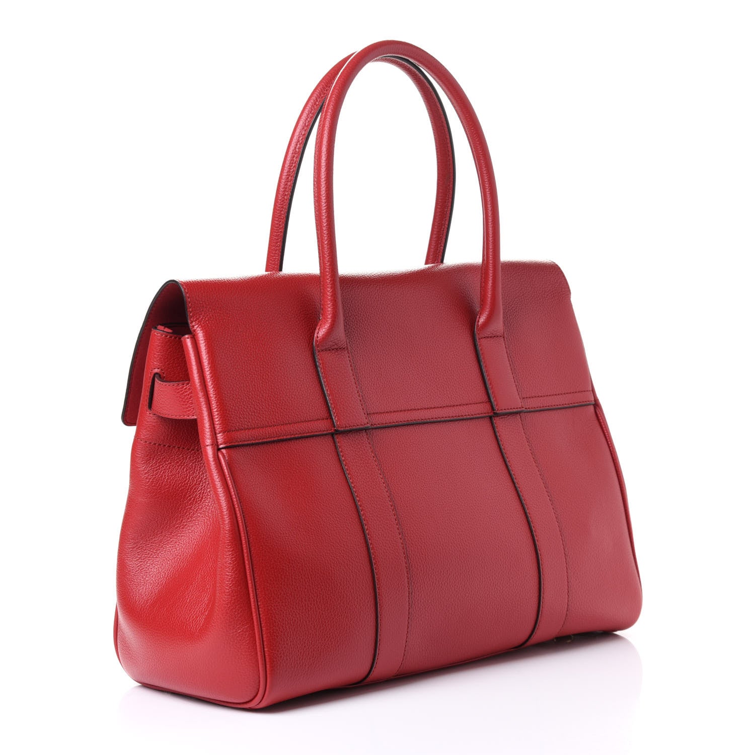 Mulberry Classic Grain Bayswater Scarlet 2 of 4