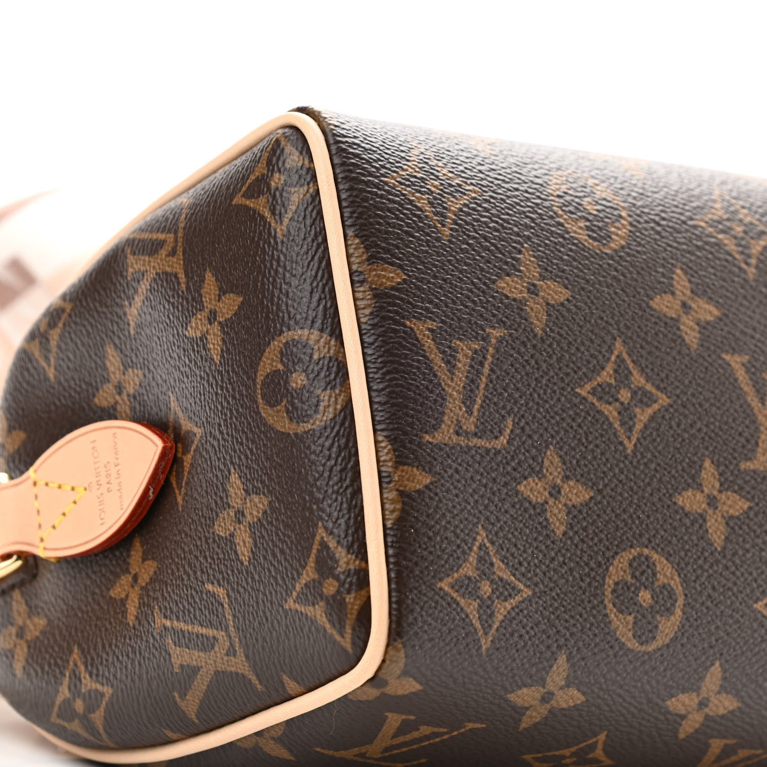 Louis Vuitton Monogram Speedy Bandouliere 20 Beige 8 of 9