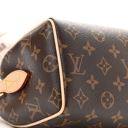 Louis Vuitton Monogram Speedy Bandouliere 20 Beige 8 of 9