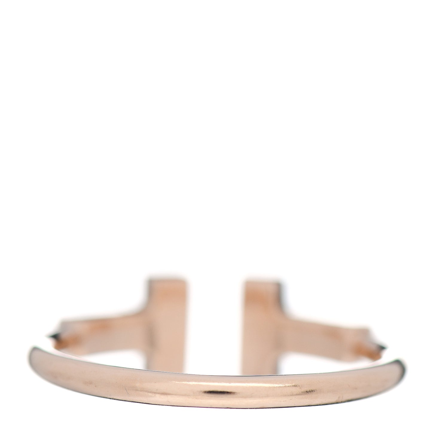 18K Yellow Gold Diamond T Wire Ring 49 4.75