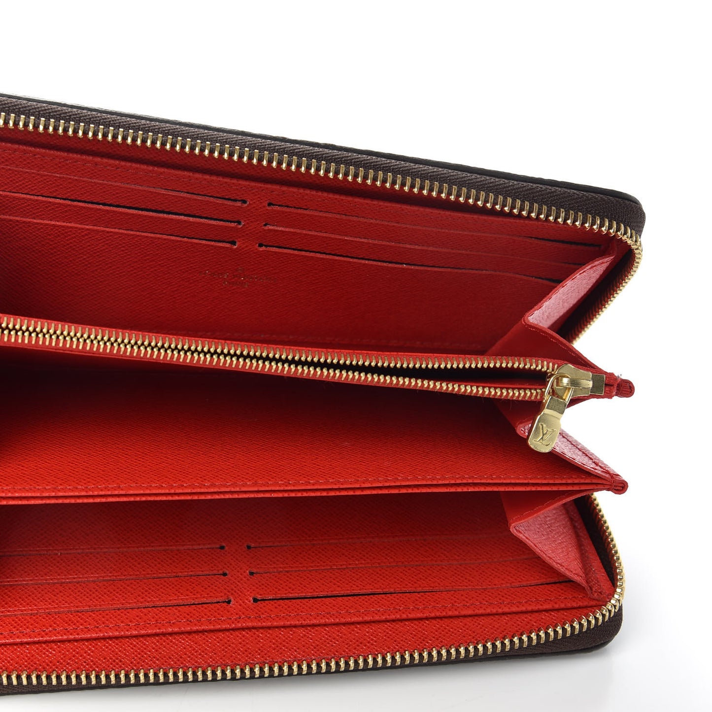 Monogram Zippy Wallet Coquelicot