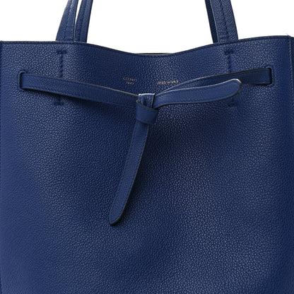 Celine Soft Grained Calfskin Small Belt Cabas Phantom Deep Blue 7 of 16