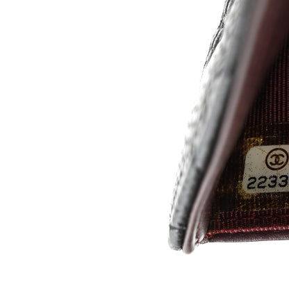Chanel Caviar Quilted Zipped Pocket Wallet Black 8 of 12
