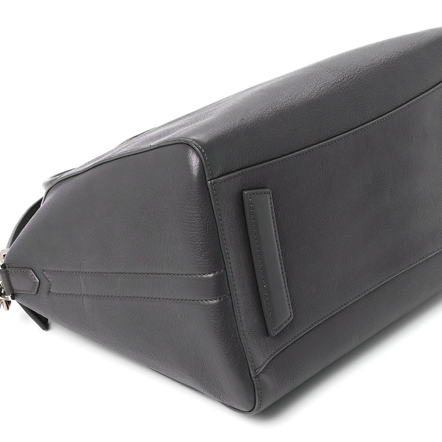 Sugar Goatskin Medium Antigona Dark Grey