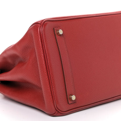 Hermes Togo Birkin 35 Rouge Vif 5 of 8