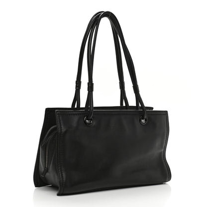 Loewe Nappa Chain Logo Shopper Tote Black 3 of 14