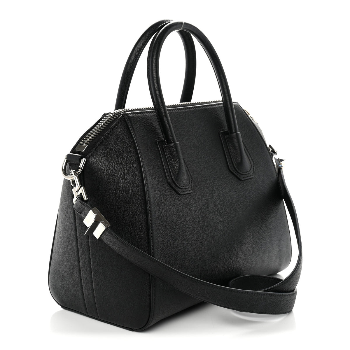 Sugar Goatskin Small Antigona Black