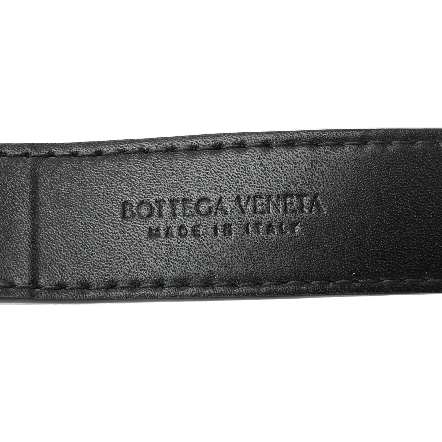 Nappa Maxi Intreccio The Belt Cassette Bag Black