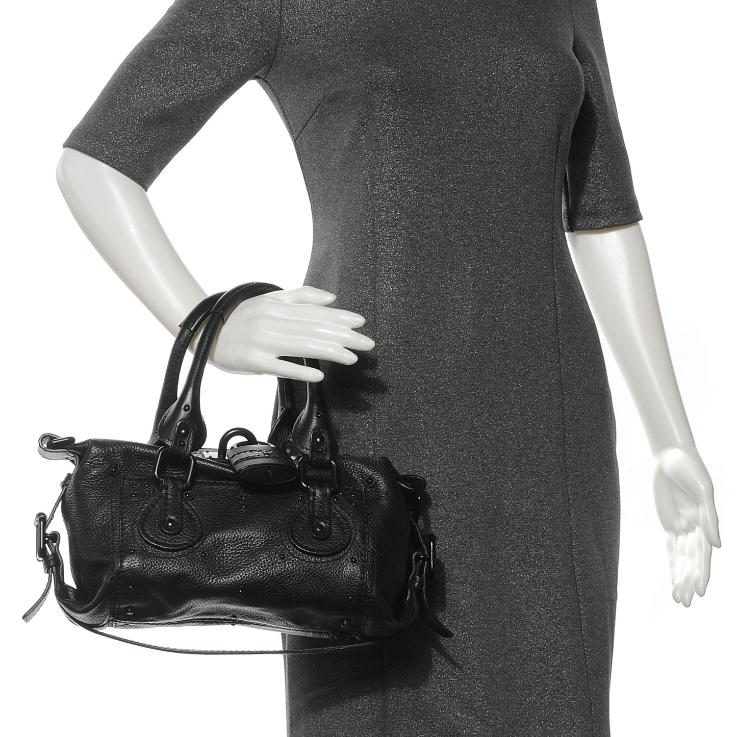 Leather Paddington Black