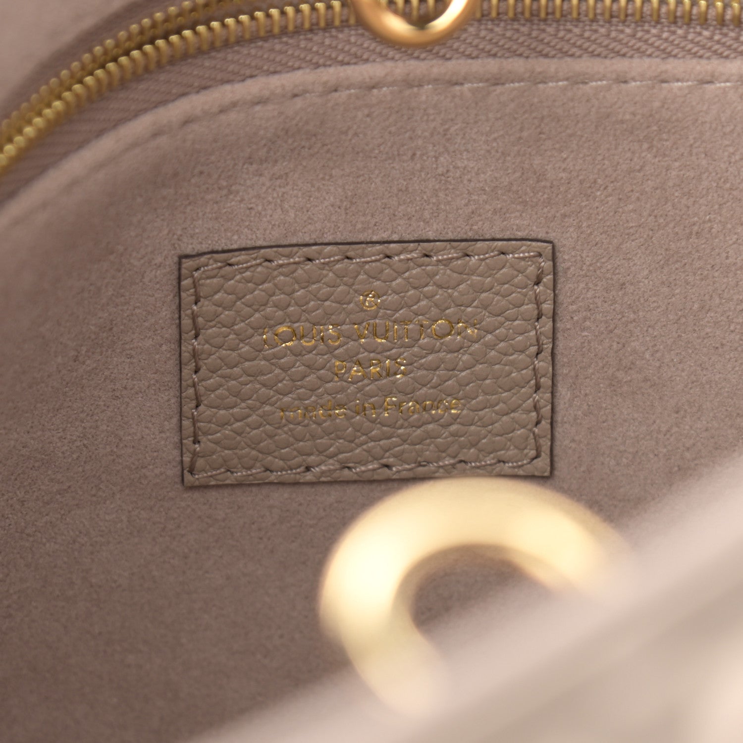 Louis Vuitton Empreinte Monogram Giant Onthego PM Tourterelle Creme 6 of 9