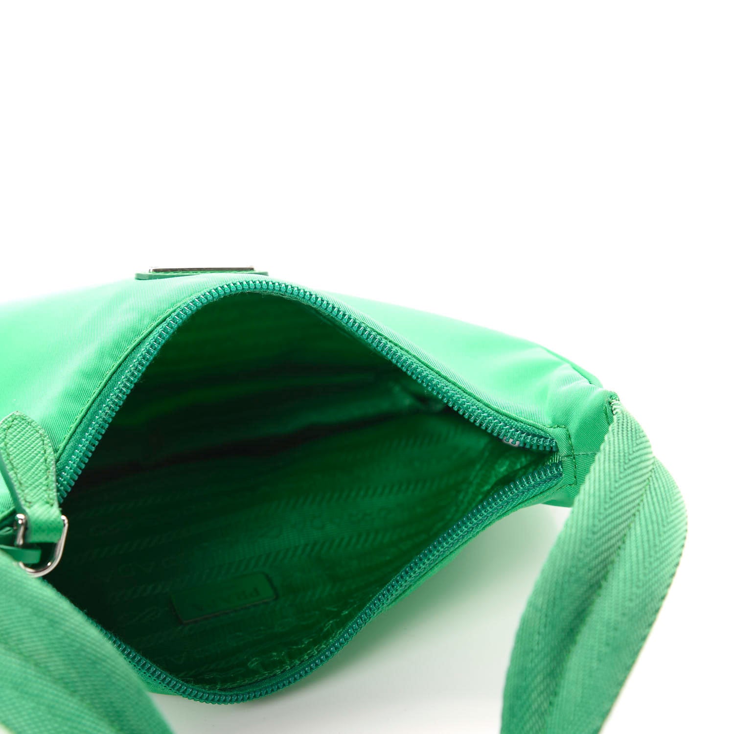 Prada Tessuto Nylon Mini Re-Edition 2000 Bag Menta 5 of 11