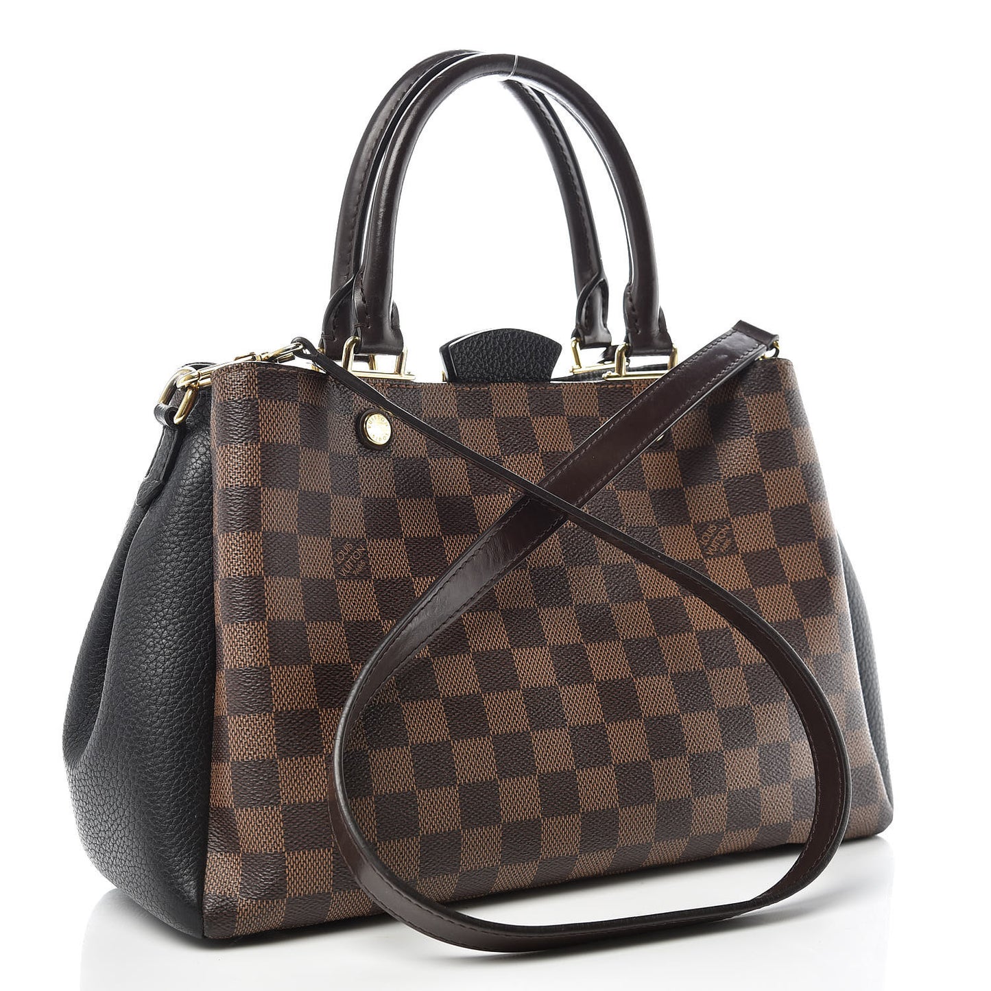 Damier Ebene Cuir Taurillon Brittany Black
