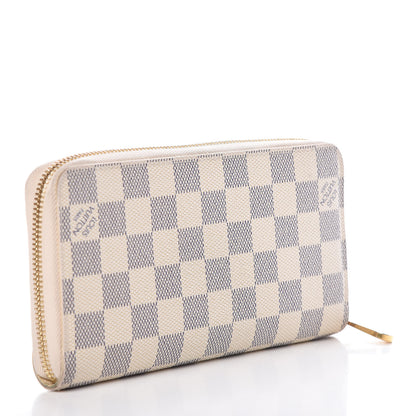 Louis Vuitton Damier Azur Zippy Wallet 3 of 8