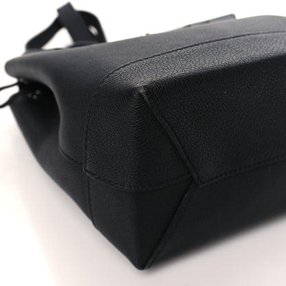 Louis Vuitton Calfskin Lockme Backpack Black 7 of 8