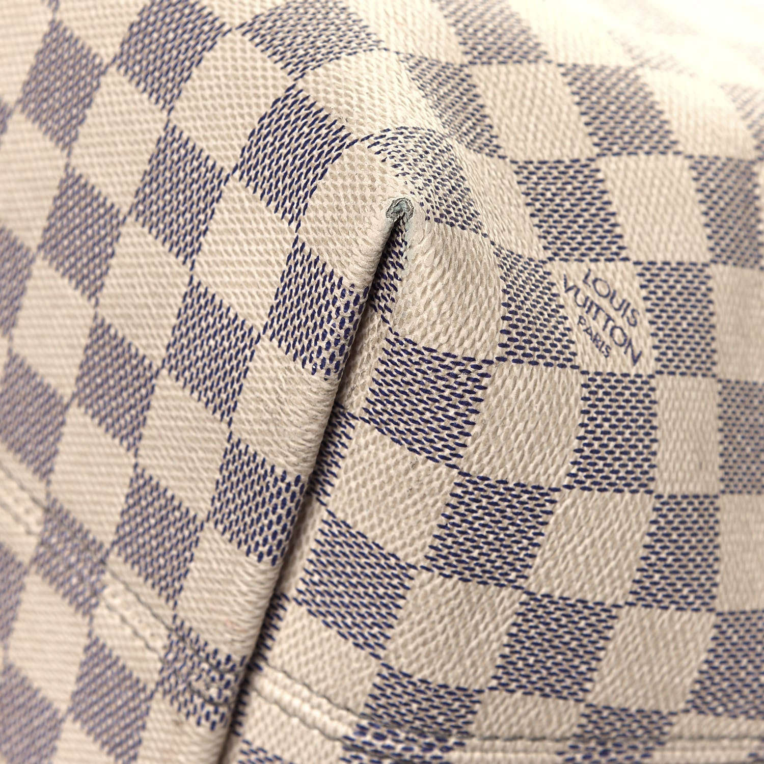Louis Vuitton Damier Azur Iena MM 9 of 19