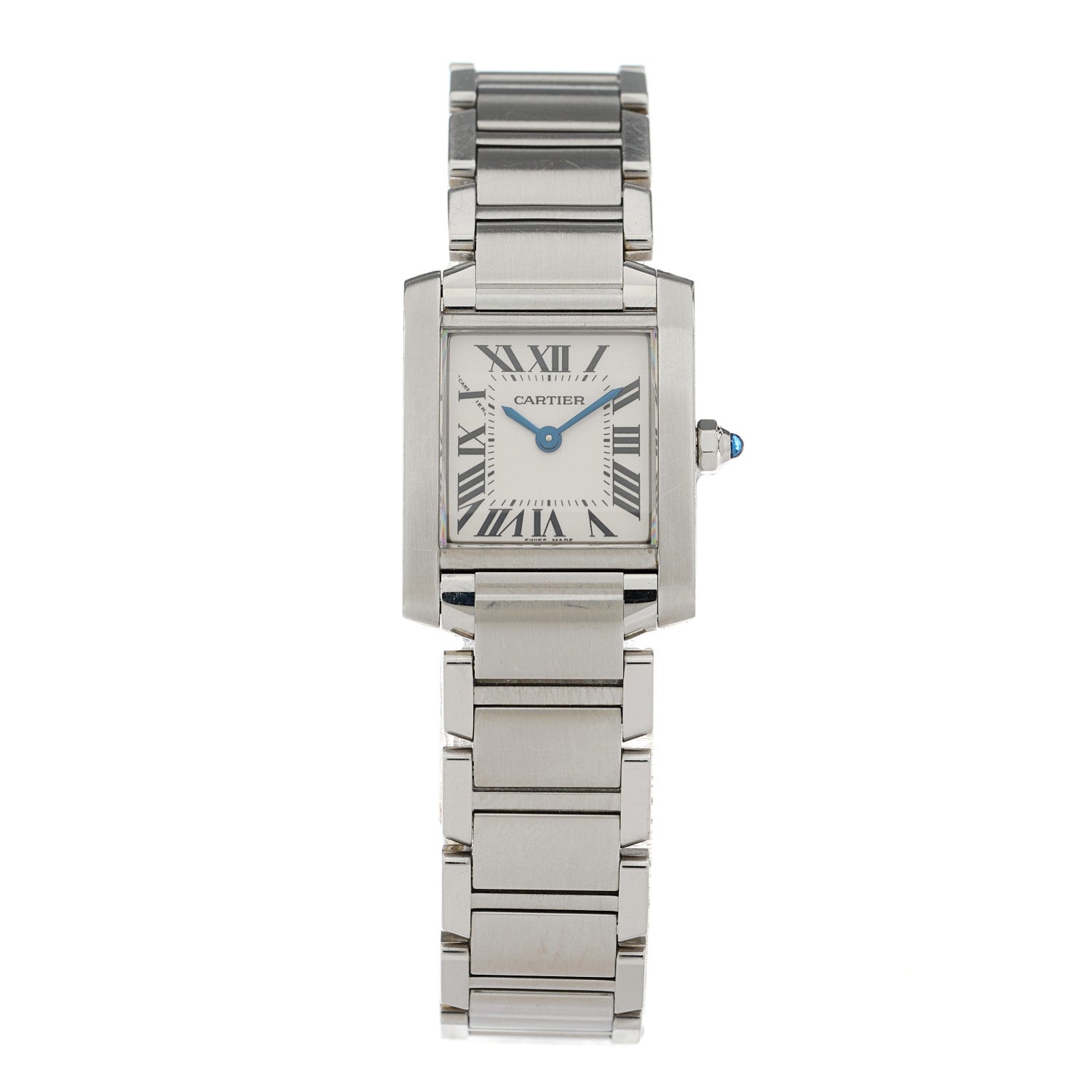 Cartier Stainless Steel 20mm Tank Francaise Quartz Watch 1 of 4