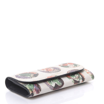 Burberry Calfskin Pallas Head Motif Print Continental Wallet Multicolor 3 of 8