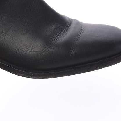 Chanel Calfskin Asymmetrical Mid Calf Boots 39 Black 12 of 15