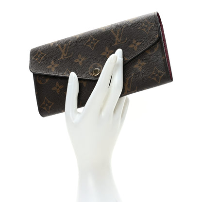 Louis Vuitton Monogram Sarah Wallet NM Fuchsia 2 of 7