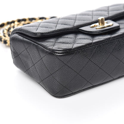 Chanel Caviar Quilted Mini Rectangular Flap Black 8 of 10