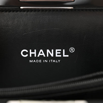 Chanel Plexiglass Barcode Boy Brick Lego Clutch Black 5 of 12