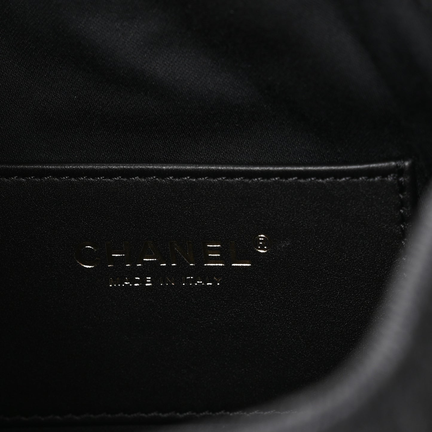 Washed Denim Quilted Mini Chanel 25 Handbag Black