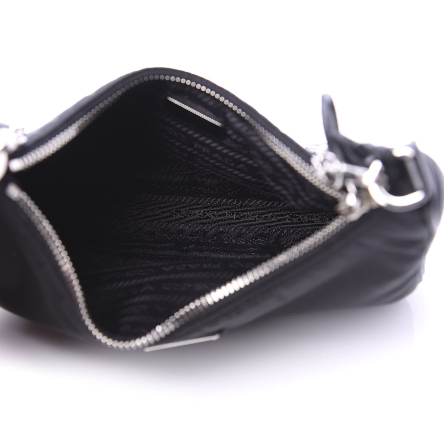 Prada Nylon Re-Edition 2005 Shoulder Bag Black 6 of 11