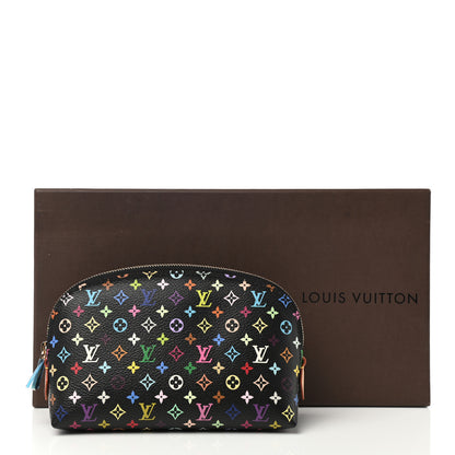 Louis Vuitton Monogram Multicolor Cosmetic Pouch Black Grenade 8 of 8