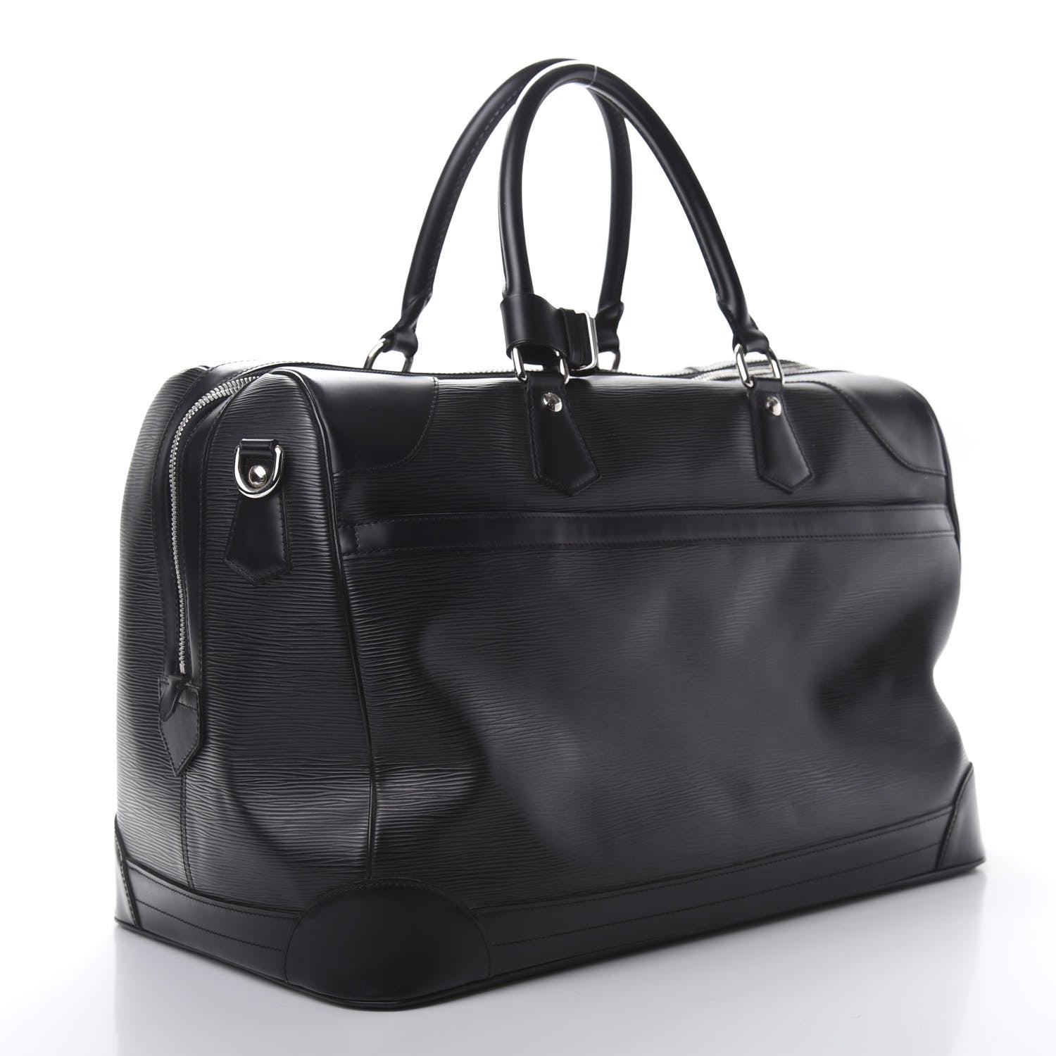 Louis Vuitton Epi Sac Bourget 50 Black 2 of 17