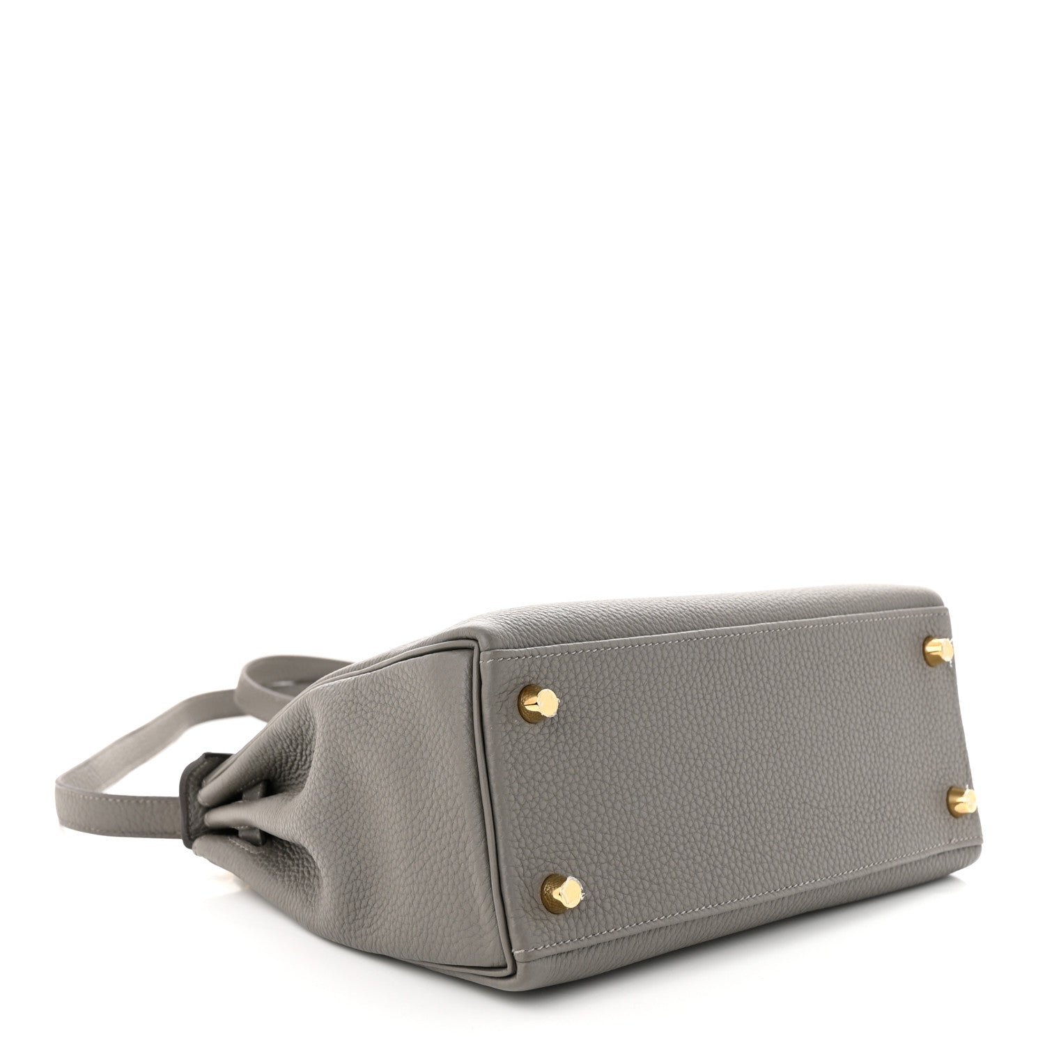 Hermes Togo Kelly Retourne 25 Gris Meyer 4 of 12