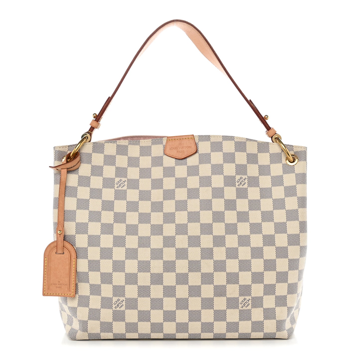 Damier Azur Graceful PM Rose Ballerine
