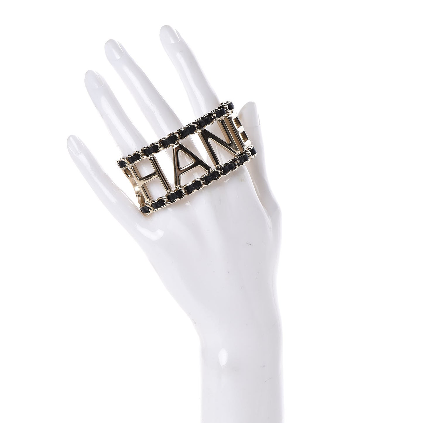 Lambskin Chain Vintage Allure Bracelet Gold
