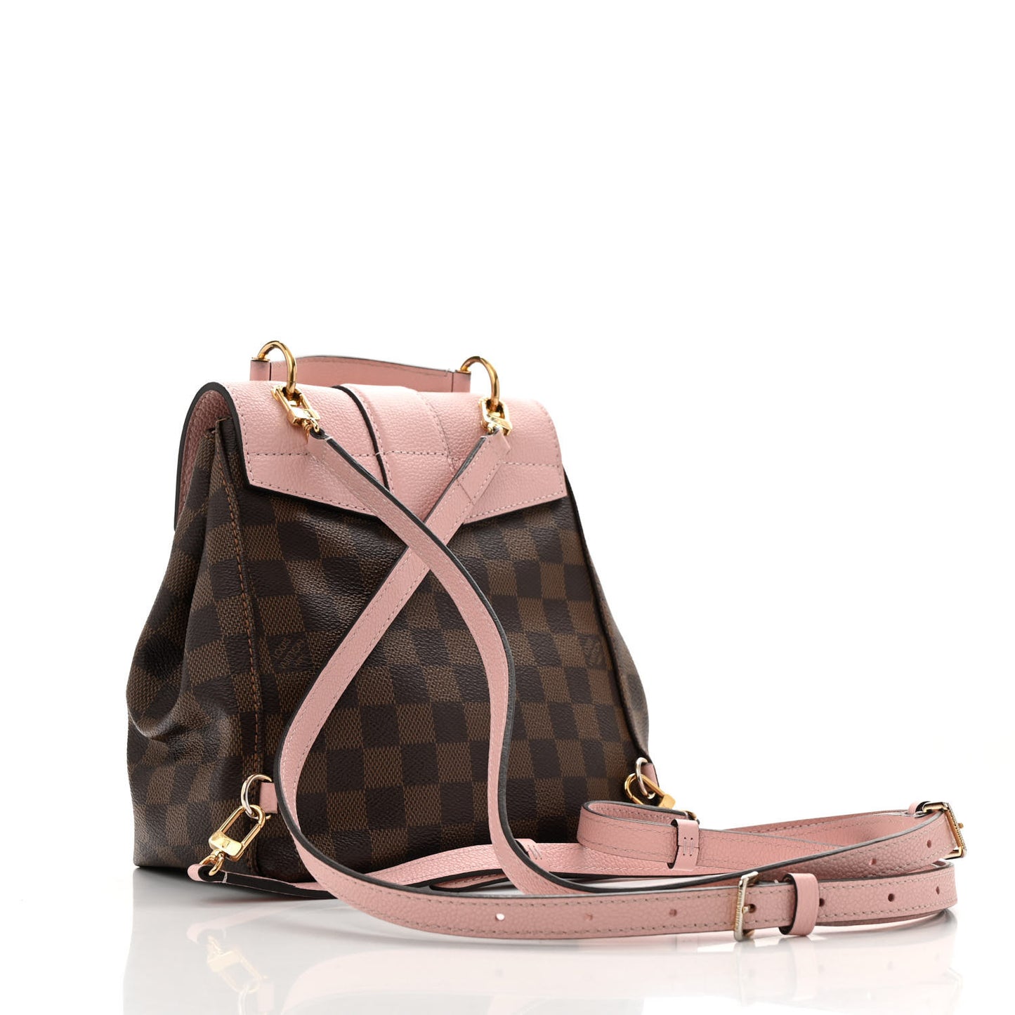 Damier Ebene Clapton Backpack Magnolia
