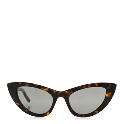 Saint Laurent Acetate Lily SL213 Cat Eye Sunglasses Tortoise 2 of 8