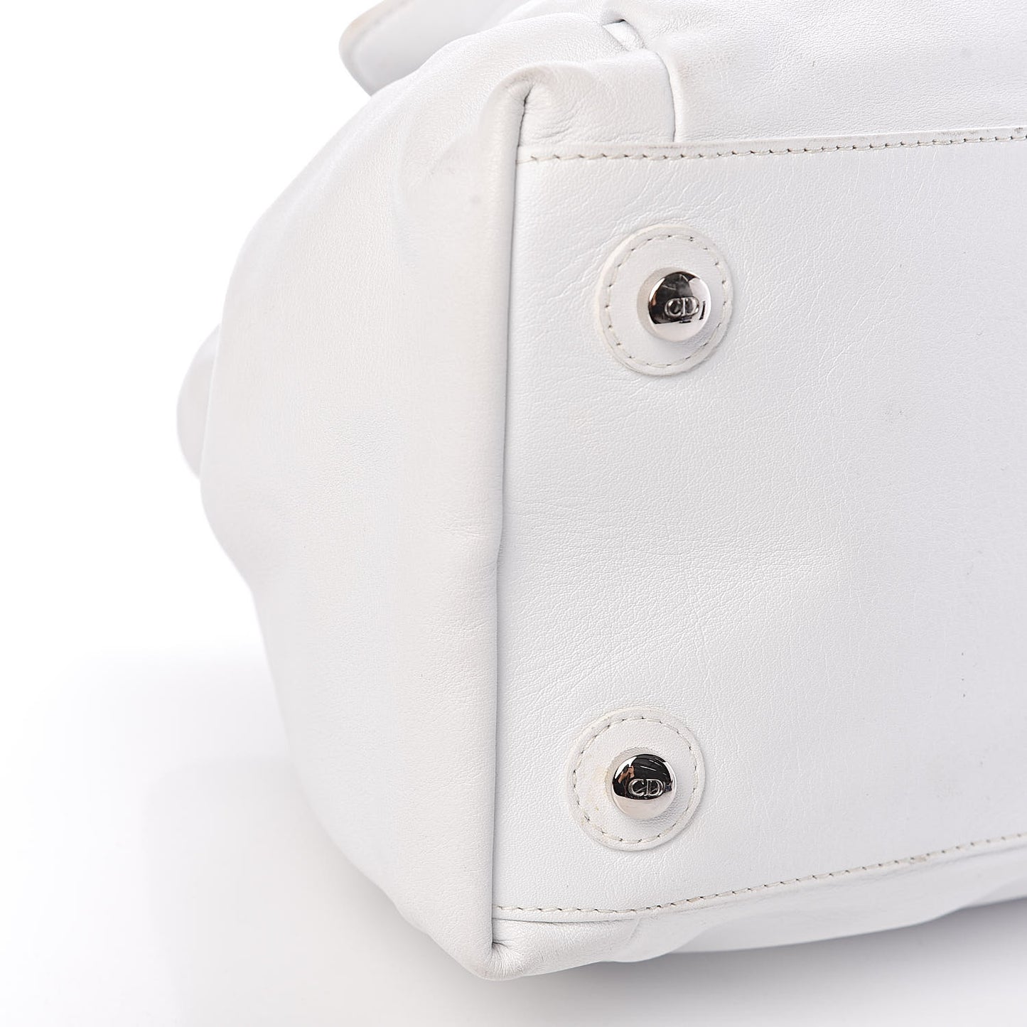 Lambskin Pony Hair Medium Le Trente Tote White
