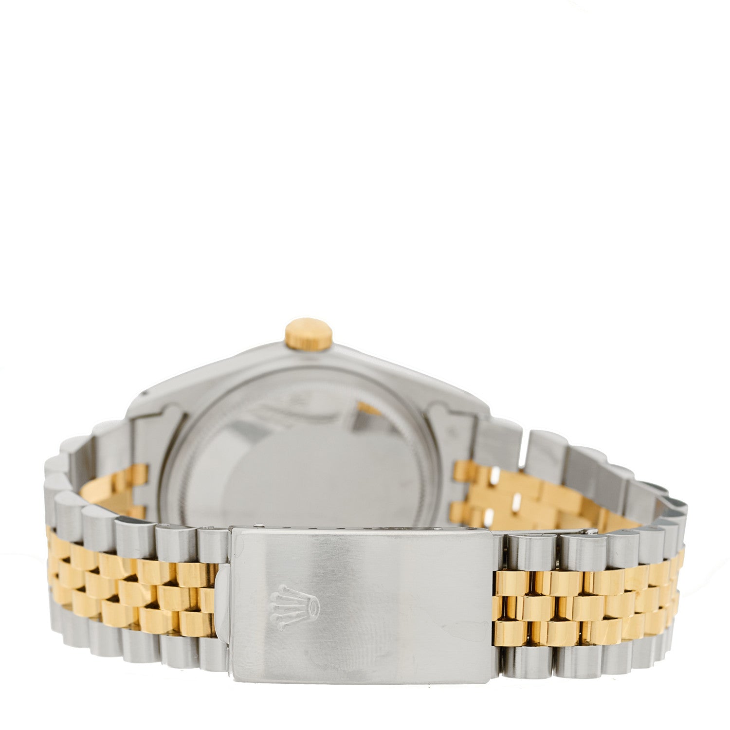 Rolex Stainless Steel 18K Yellow Gold 36mm Oyster Perpetual Datejust Watch Champagne 16013 3 of 4