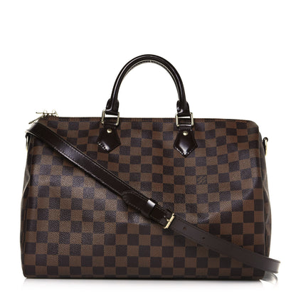 Louis Vuitton Damier Ebene Speedy Bandouliere 35 1 of 17