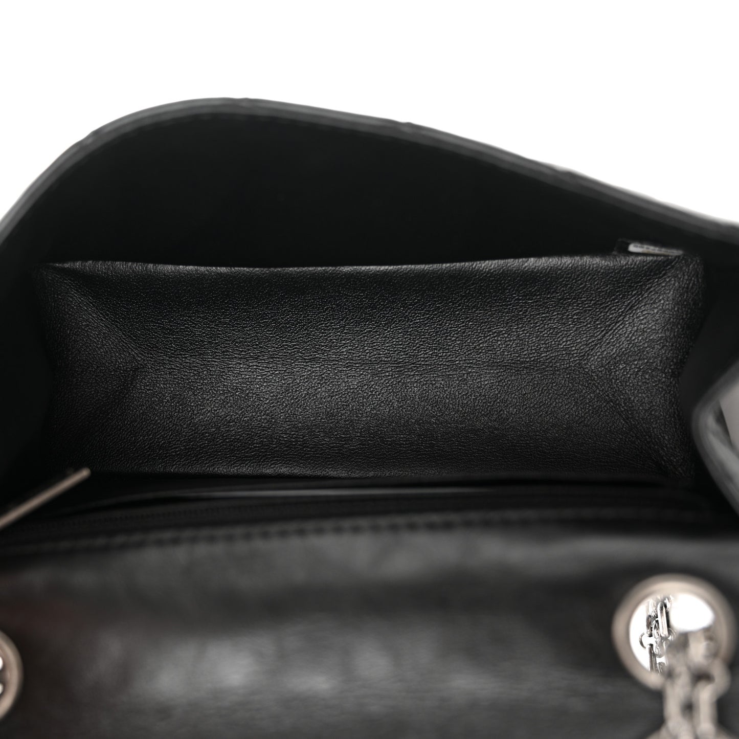 Aged Calfskin Quilted 2.55 Reissue Mini Flap Black
